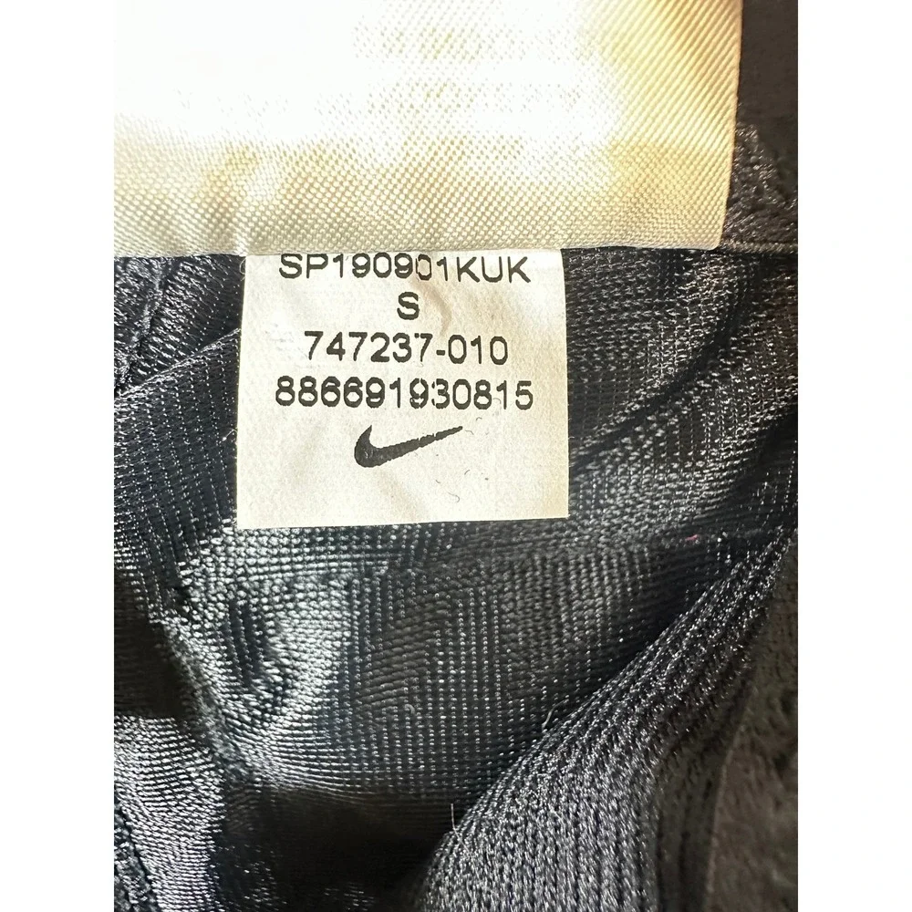 Nike Vapor Pro Boys Baseball Pants Black Full Length 747237-010 Youth Small NWT
